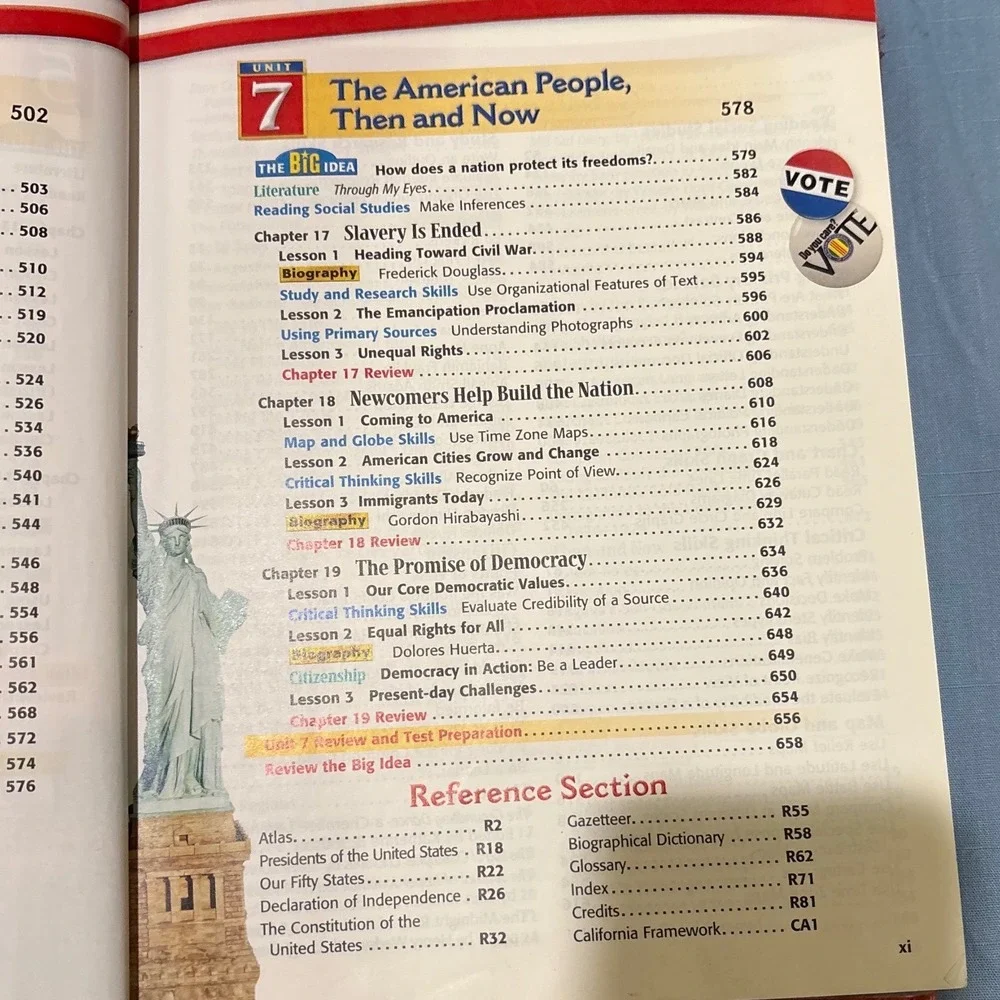 5th Grade Textbook California Vistas Making a New Nation US History Textbook